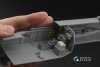 Quinta Studio QDS-32250  A-26C Invader 3D-Printed & coloured Interior on decal paper (Hobby Boss) (with 3D-printed resin parts) 1/32